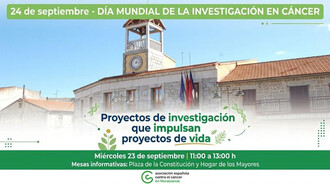 Conmemoración del Día Mundial de la Investigación en Cáncer en Moralzarzal