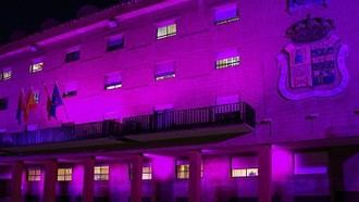 Iluminación morada para concienciar sobre el Síndrome de Dravet