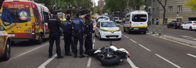 El motorista fallecido en María de Molina era uno de los escoltas de Rajoy
