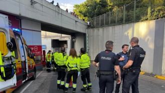 Detenido el hombre que empujó al vacío a una mujer desde siete metros en la estación de Méndez Álvaro