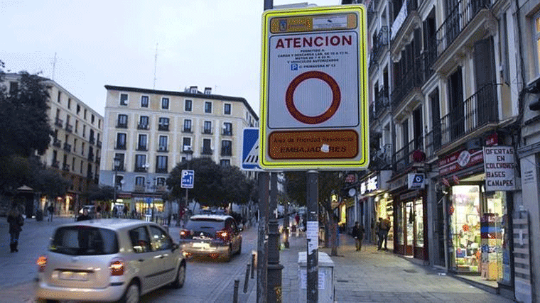 Madrid Central: 5.300 vecinos multados por no avisarles que registraran las matriculas