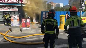 Incendio en restaurante de Tetuán provoca desalojo de edificios cercanos