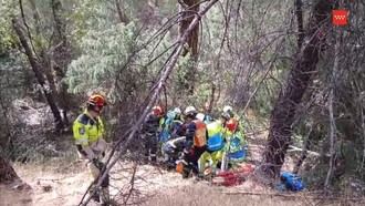 Herido grave un hombre tras caer por un terraplén en Navas del Rey