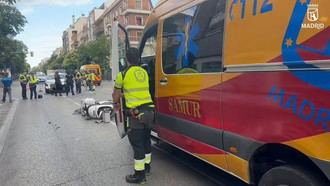 Grave accidente de moto en General Ricardos deja un herido crítico