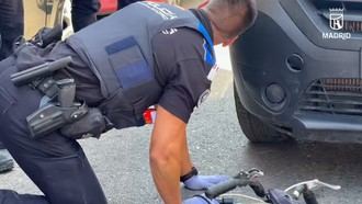 Ciclista grave tras ser atropellado por furgoneta en Villaverde