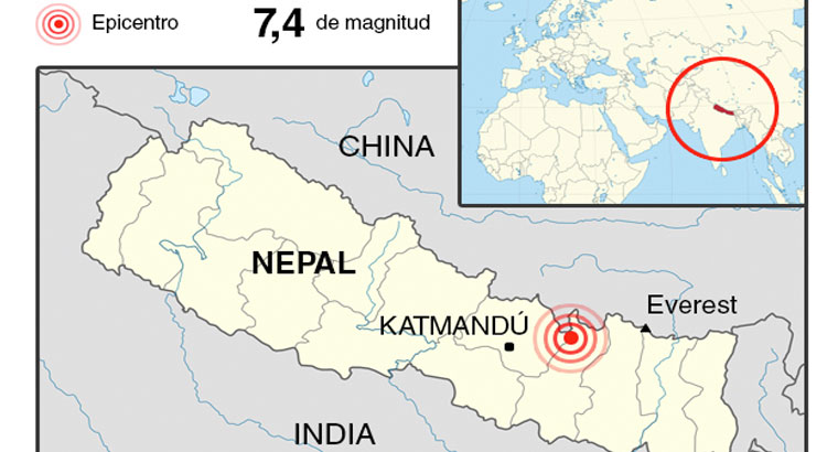 Español evacuado de Nepal: "Vi cabezas, brazos, ríos de sangre"