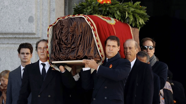 Los nietos de Franco llevan al TEDH la exhumación del dictador