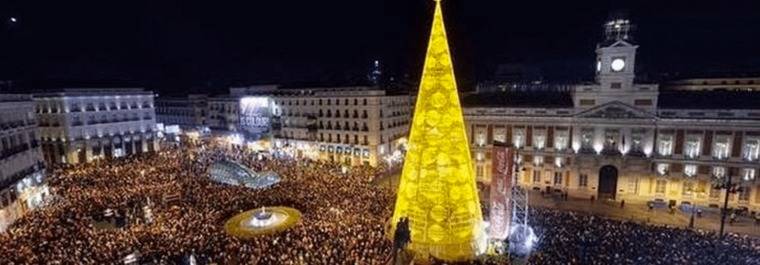 Nochevieja en Sol: Aforo de 20.000 personas y calles de entrada y salida