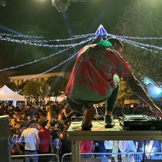 Acceso regulado al recinto ferial en las Fiestas de la Asunción y San Roque