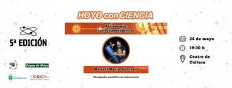 Conferencia sobre eclipses ibéricos en Hoyo conCiencia el 26 de mayo