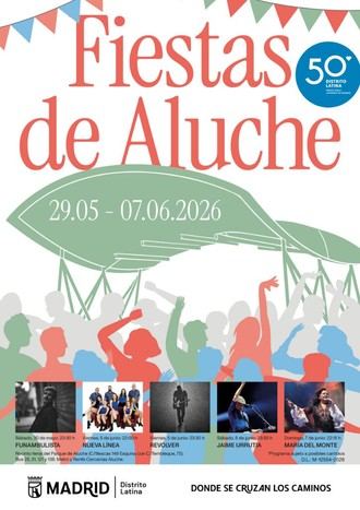 Nueva Línea se une a destacados artistas en las fiestas de Aluche