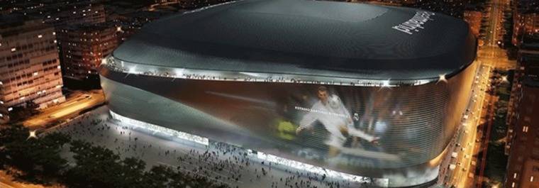El nuevo Bernabéu, más alto, con cubierta y nueva grada