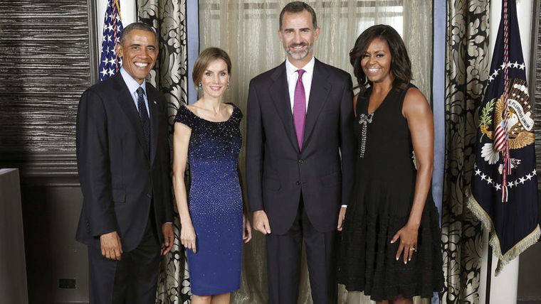 Felipe VI y Leticia consiguen que los Obama vengan dos dias a España