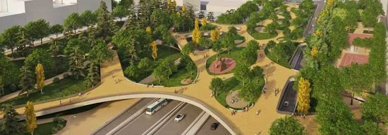 Abre el carril sentido norte de la M-30 afectado por las obras de Parque Ventas