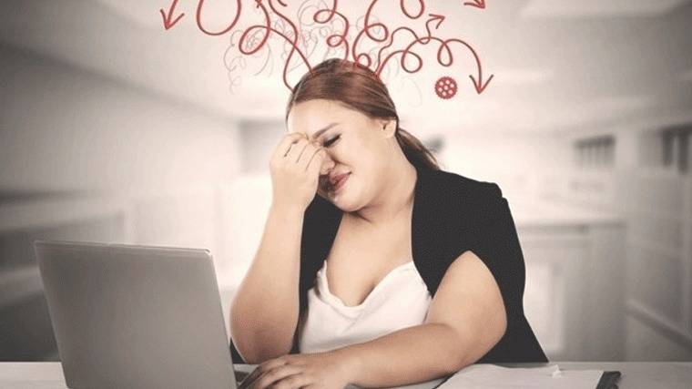 El estrés aumenta el riesgo de padecer obesidad en las mujeres
