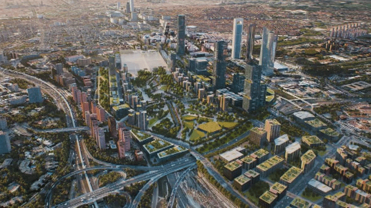 Las obras del Parque de la Castellana, el soterramiento entre Sinesio Delgado y Nudo Norte, arrancarán el 1 de julio