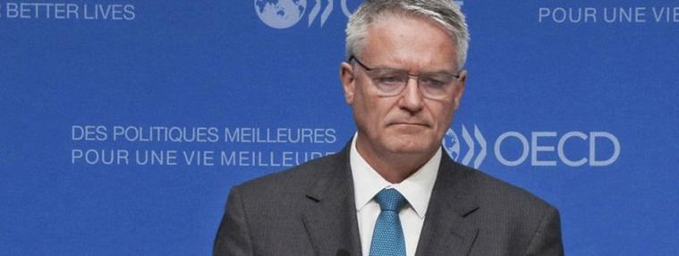 El secretario general de la OCDE, Mathias Cormann