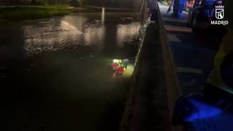 Mujer gravemente herida tras caer al río en Madrid