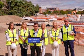 Parque Ventas avanza hacia su inauguración con más del 70% de obra completada