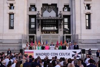 Madrid muestra su apoyo incondicional a Ceuta en tiempos de crisis