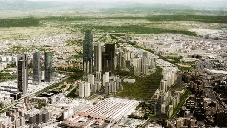 Distrito Castellana Norte accede a reducir un 20% las viviendas en la Operación Chamartín