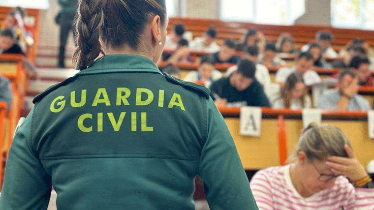 Unas 28.000 personas opositan para cubrir 3.000 plazas a Guardia Civil