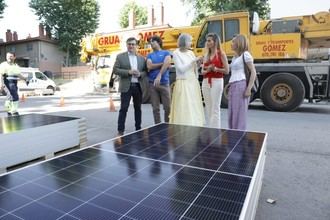 Orcasitas avanza hacia ser el primer barrio ecosolar de Madrid