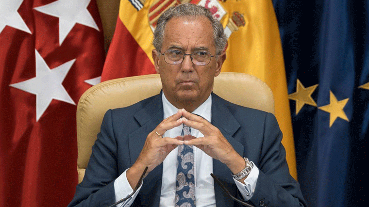 El presidente de la Cámara, Enrique Ossorio