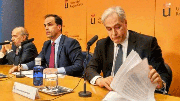 Van Grieken niega presiones al rector de la URJC al saltar el caso máster: 'Sólo pedí información'