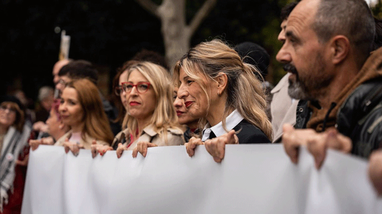 Díaz llama a apoyar la manifestación de apoyo a Palestina y sanciones para Israel por violentar 'derechos humanos'