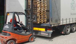 8 detenidos por robar palets a camioneros por valor de 10.000€