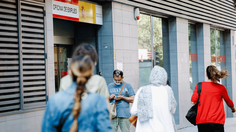 El paro cae en la región un o,26% en octubre, 828 desempleados menos