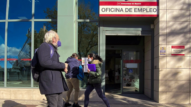 El paro en la región sube un 0,61% en febrero, 2,147 desempleados más