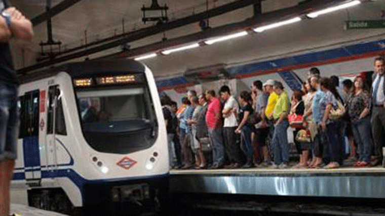 Metro fija servicios mínimos del 51 y el 64% para la próxima semana