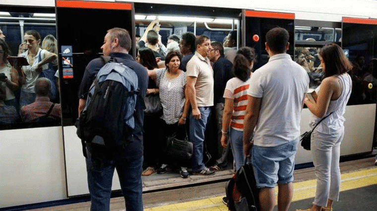Los paros parciales en el Metro continuarán el 20,21,23 y 24 de junio
