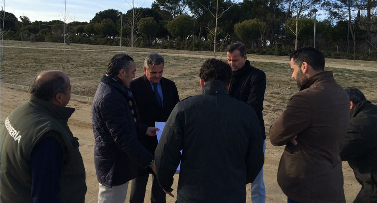 Abierto al público el nuevo parque lineal de Roza Martín