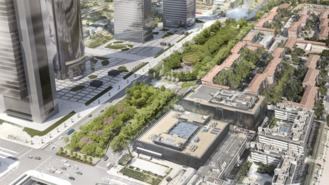 Arrancan las obas del Parque Castellana que creará una superficie 