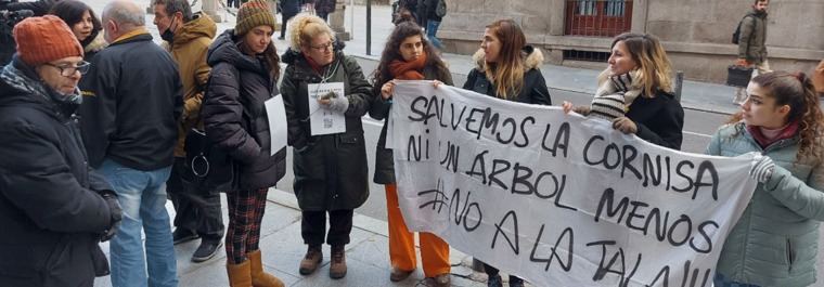 Los vecinos se movilizan contra desaparición de espacios verdes de este parque en el centro de Madrid