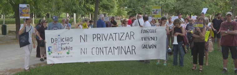 Imagen de archivo de una movilización, Telemadrid