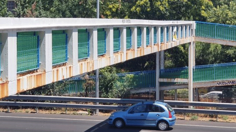 Desvíos de tráfico por el desmantelamiento de la pasarela de San Pol de Mar