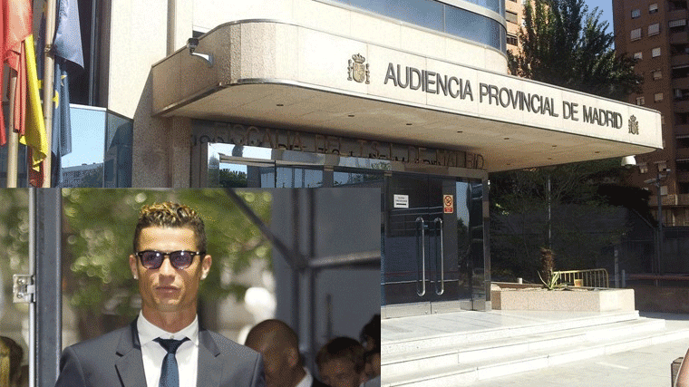 Ronaldo no se libra del paseillo judicial: La Audiencia deniega su acceso por el garaje