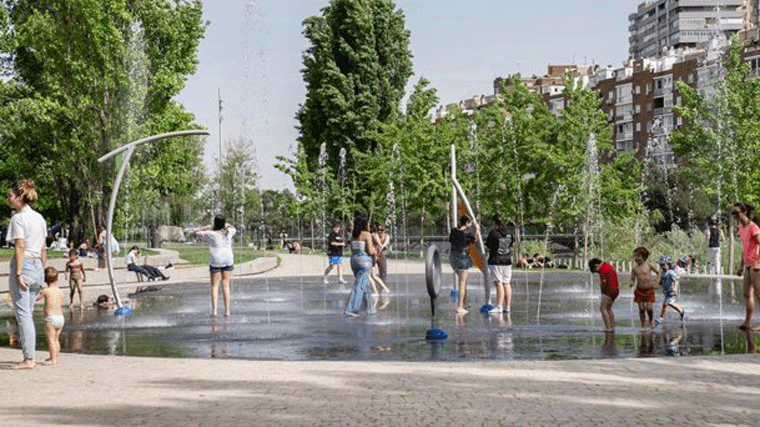 El paseo verde que dejará el soterramiento de la A-5 tendrá `playas´artificiales como Madrid Río