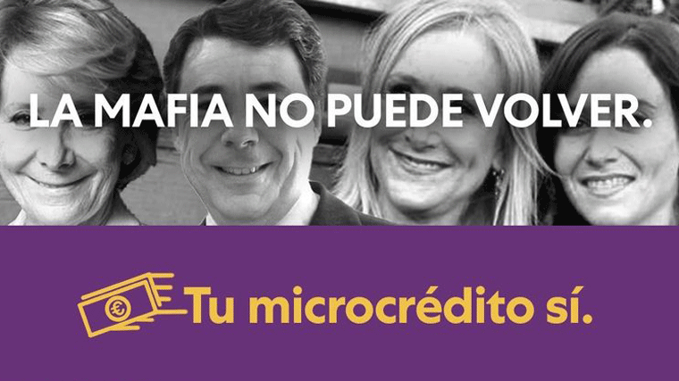 Podemos: 576.000 € en 24 H en microcréditos para la campaña de Iglesias