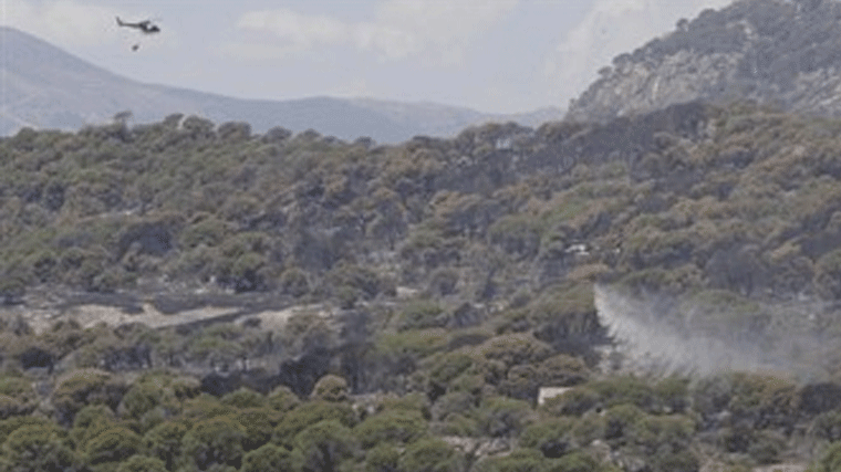 Controlado el incendio de Cadalso y Cenicientos tras cuatro días