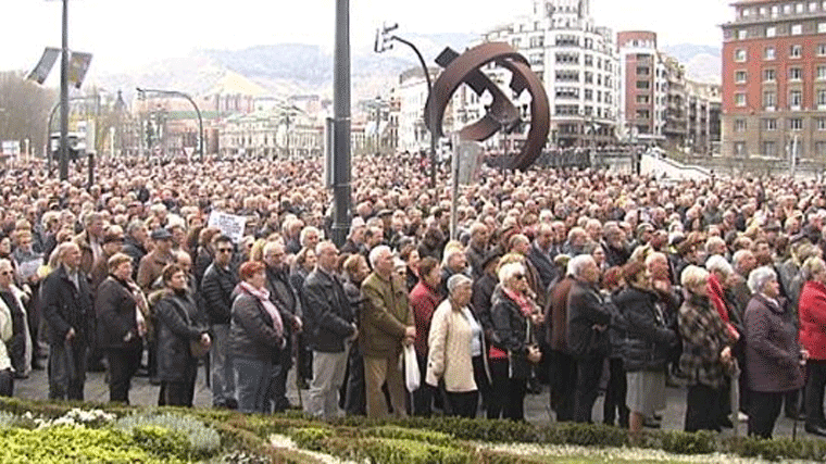Pensionistas de Sanse y Alcobendas protestarán en Bilbao por 'unas pensiones dignas'