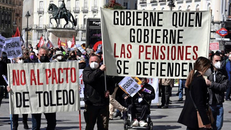 Pensionistas se manifestarán el sábado contra la privatización del sistema
