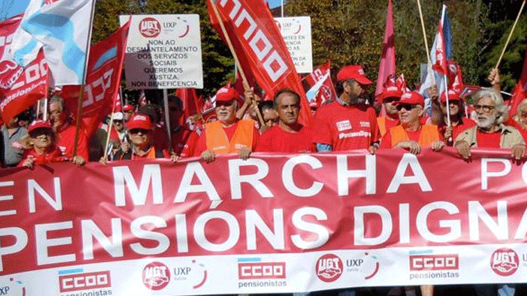 Pensionistas en pie de guerra: Reclaman pensiones 'dignas'