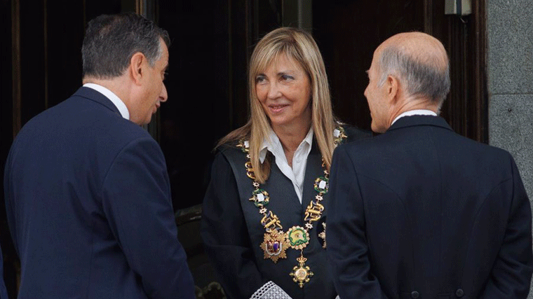 La presidenta del CGPJ rechaza que se atribuyan 'sesgos políticos' a los jueces tras decir Sánchez que ayudan al PP