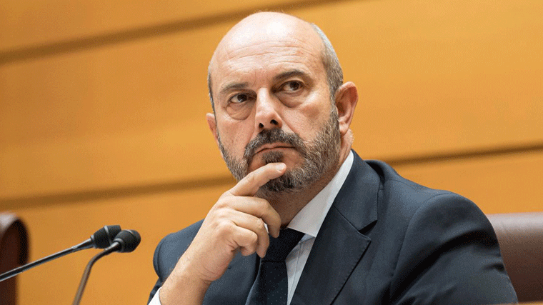 El presidente del Senado, Pedro Rollán