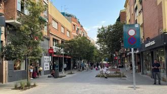 Carabanchel estrena nueva zona peatonalizada en kas calles Laguna, Sabanero y Arévalo